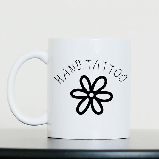 Flower | White | 15oz Mighty Mug - Wrong Crowd Artist merch