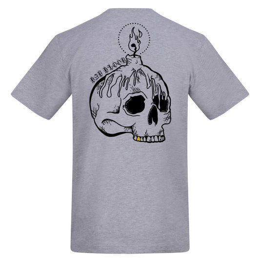 Candle tee | Heather Grey | Rizzer 150gsm Regular Fit T-Shirt