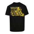 Speed Demon Yellow Tee | Black | Dunker 240gsm Oversized T-Shirt - Wrong Crowd Artist merch