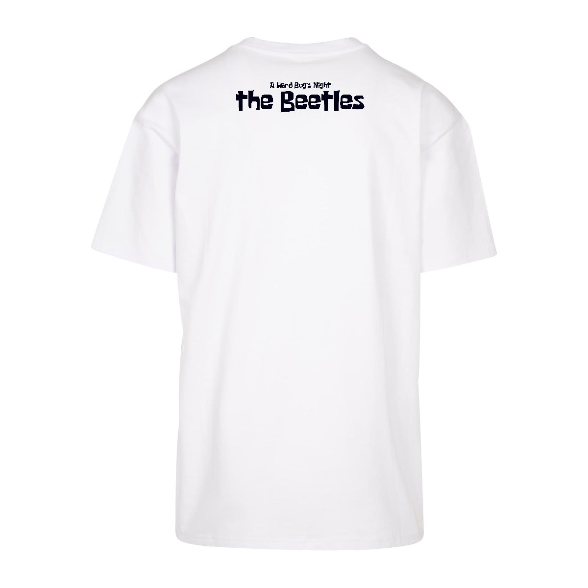 THE BEETLES | White | Dunker 240gsm Oversized T-Shirt