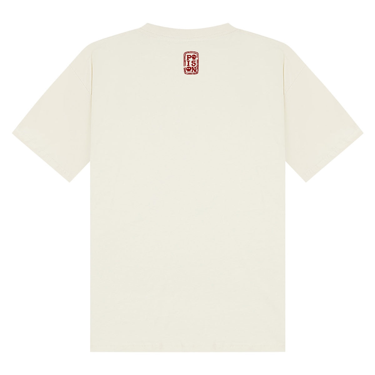 Poison Bottle | Ecru | Breezer 180gsm Oversized T-Shirt