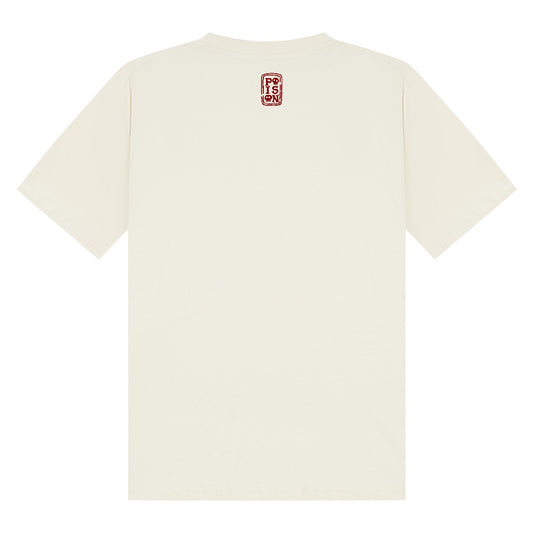 Poison Bottle | Ecru | Breezer 180gsm Oversized T-Shirt