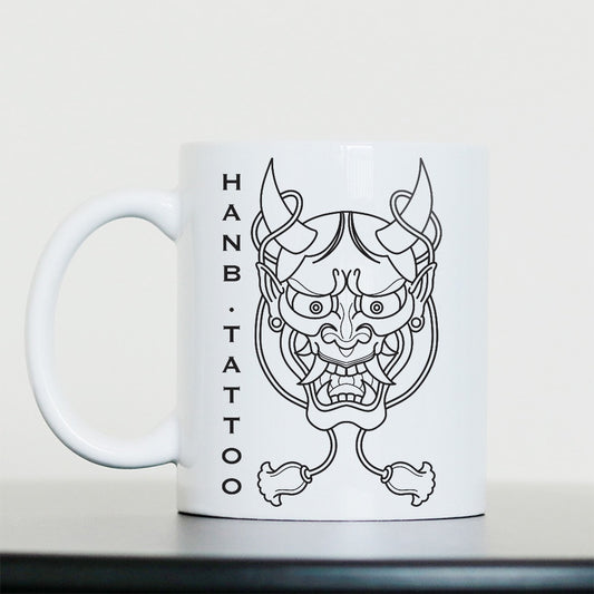 Mask | White | 15oz Mighty Mug - Wrong Crowd Artist merch