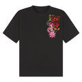 Neon Knight | Black | Breezer 180gsm Oversized T-Shirt - Wrong Crowd Artist merch