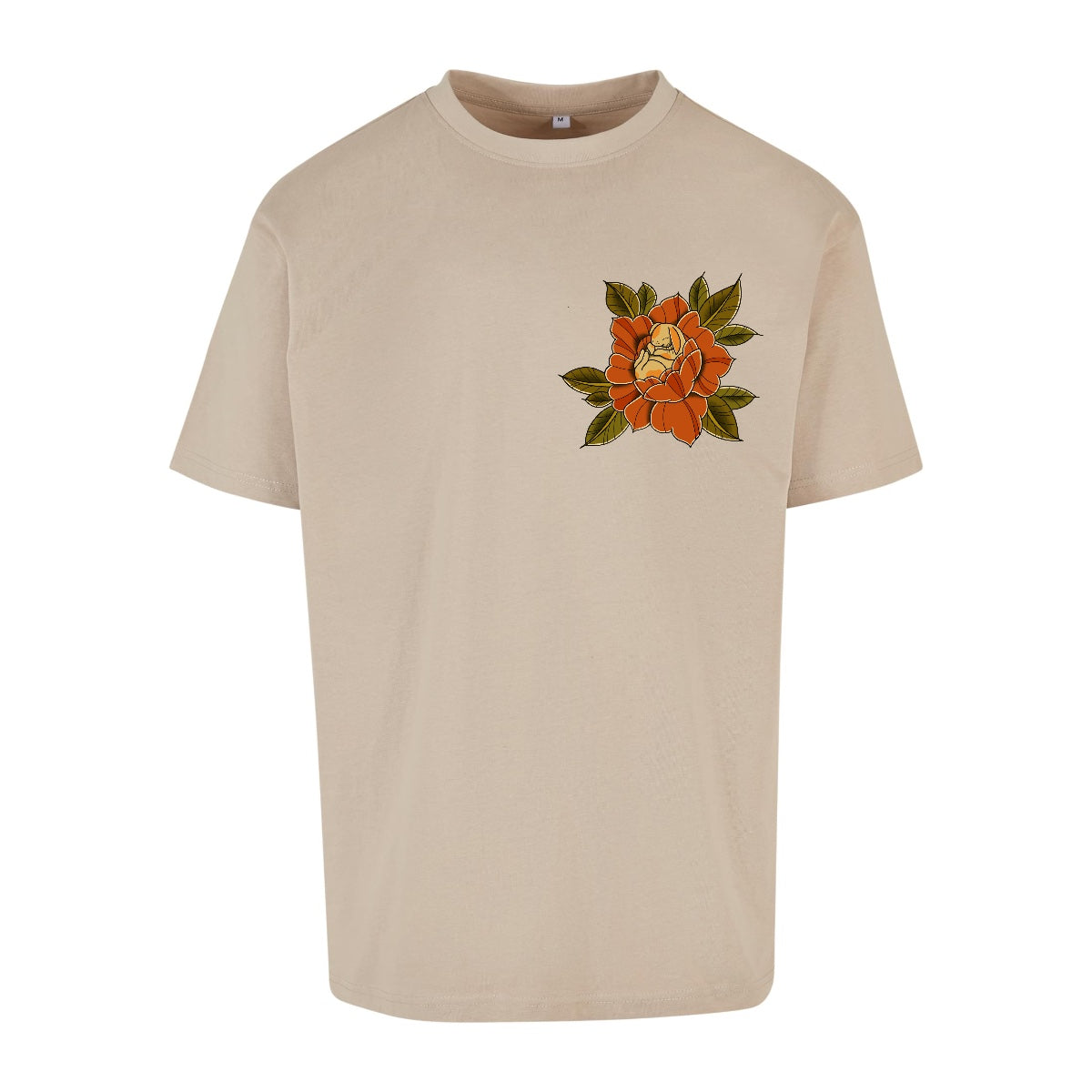 Sleepy Bunny T-Shirt | Wet Sand | Dunker 240gsm Oversized T-Shirt