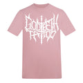 Metal logo and ratking | Baby Pink | Duzzer 180gsm Regular Fit T-Shirt