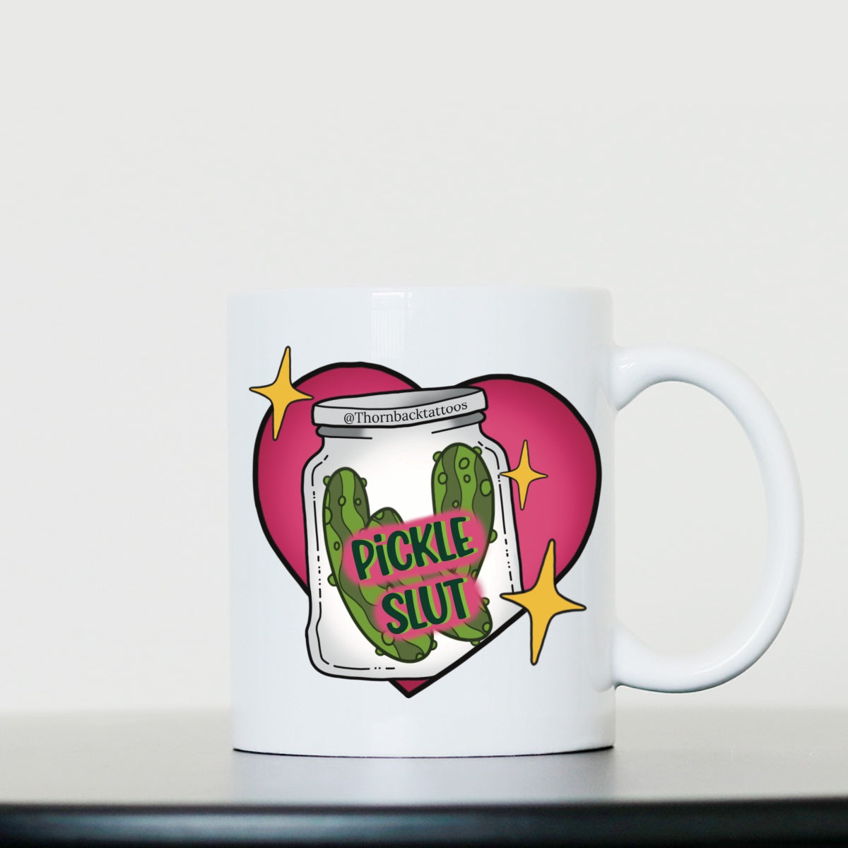 Pickle Slut Mug | White | 11oz Mug