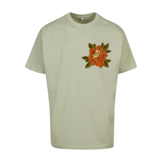 Sleepy Bunny T-Shirt | Soft Salvia | Dunker 240gsm Oversized T-Shirt