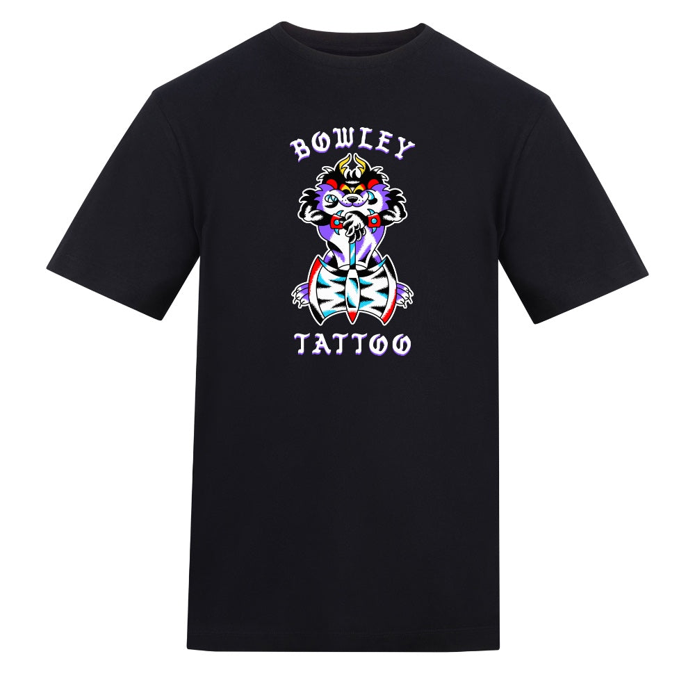 Taz Axe Tee | Black | Duzzer 180gsm Regular Fit T-Shirt