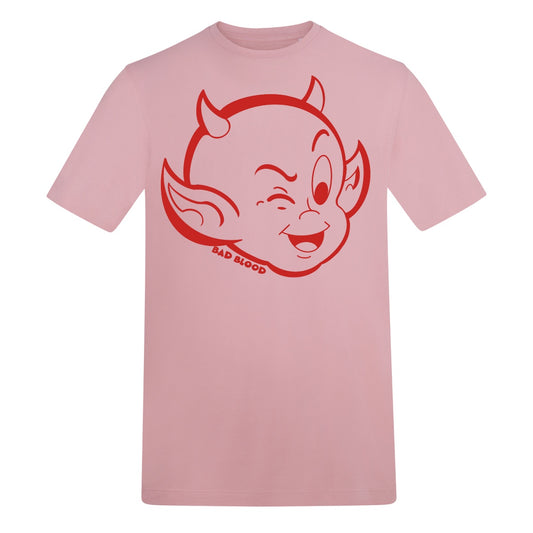 Big boi regular fit tee | Baby Pink | Duzzer 180gsm Regular Fit T-Shirt