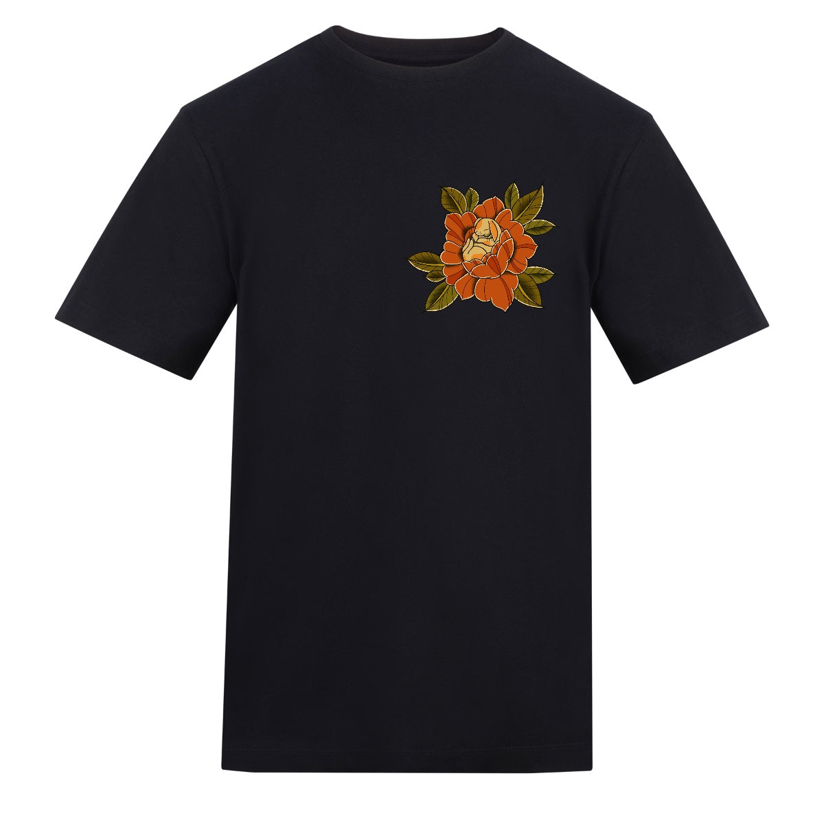 Sleepy Bunny T-Shirt | Black | Duzzer 180gsm Regular Fit T-Shirt