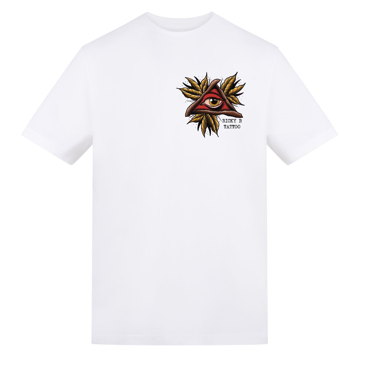 Eye See All - White | White | Duzzer 180gsm Regular Fit T-Shirt