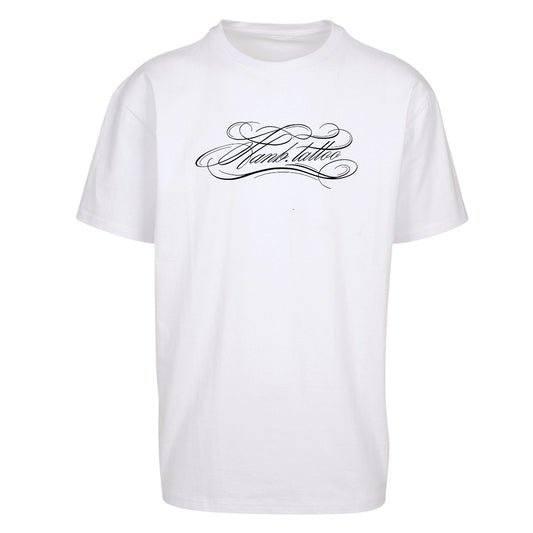 Swirly | White | Oversized T-Shirt