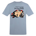 Howl At The Moon | Sky Blue | Duzzer 180gsm Regular Fit T-Shirt - Wrong Crowd Artist merch