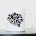 Tiger Head Mug | White | 15oz Mighty Mug