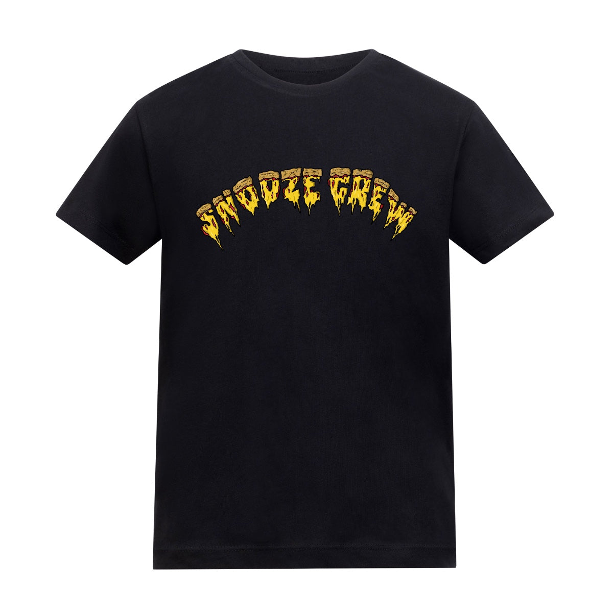 Death by Pizza Kid’s | Black | Rascal Kids Premium Midweight 180gsm Tee