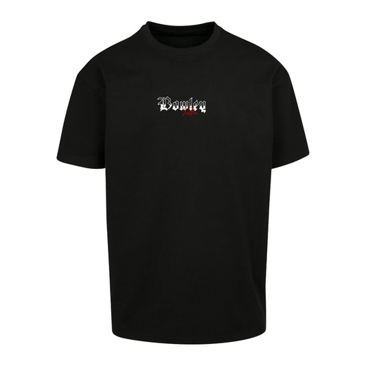 Rose & Dagger Tee | Black | Dunker 240gsm Oversized T-Shirt