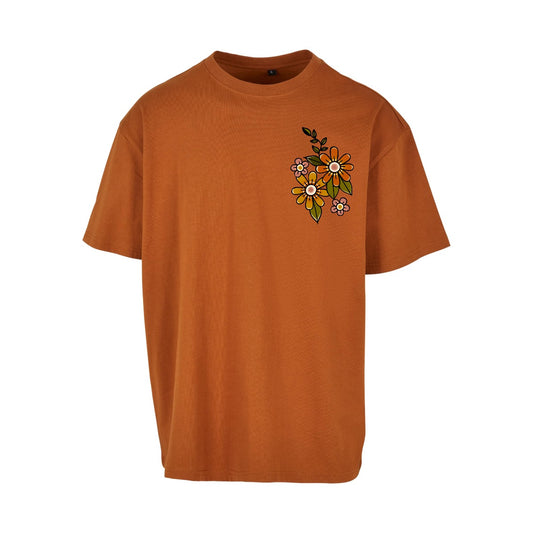 Sleepy Squirrel T-Shirt | Toffee | Dunker 240gsm Oversized T-Shirt