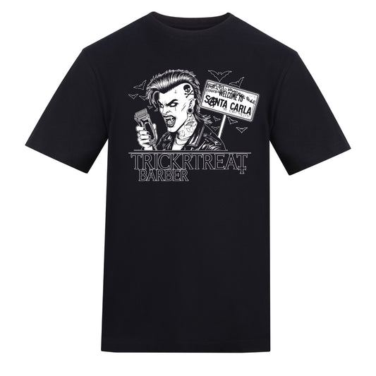 TrickRTreat regular tee | Black | Duzzer 180gsm Regular Fit T-Shirt