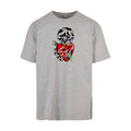 Heart Eater Tee | Grey | Dunker 240gsm Oversized T-Shirt
