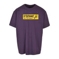 How’s My Yellow Tee | Purple Night | Dunker 240gsm Oversized T-Shirt