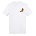 Floral Bird T-Shirt | White | Duzzer 180gsm Regular Fit T-Shirt