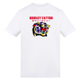 Red Tiger Tee | White | Duzzer 180gsm Regular Fit T-Shirt