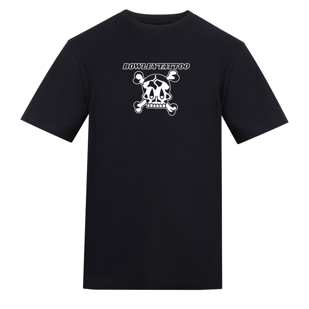 The Skull Tee | Black | Duzzer 180gsm Regular Fit T-Shirt