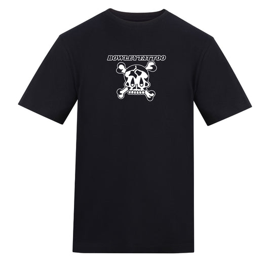 The Skull Tee | Black | Duzzer 180gsm Regular Fit T-Shirt