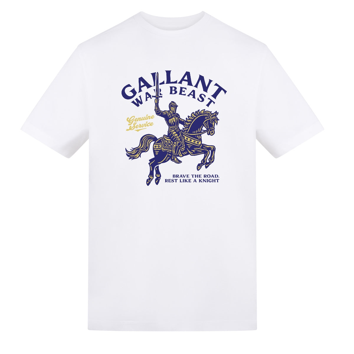 War Beast | White | Rizzer 150gsm Regular Fit T-Shirt