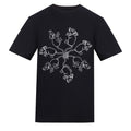 Rat king front tshirt | Black | Duzzer 180gsm Regular Fit T-Shirt