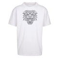 Spidey Tiger | White | Oversized T-Shirt - Wrong Crowd Artist merch