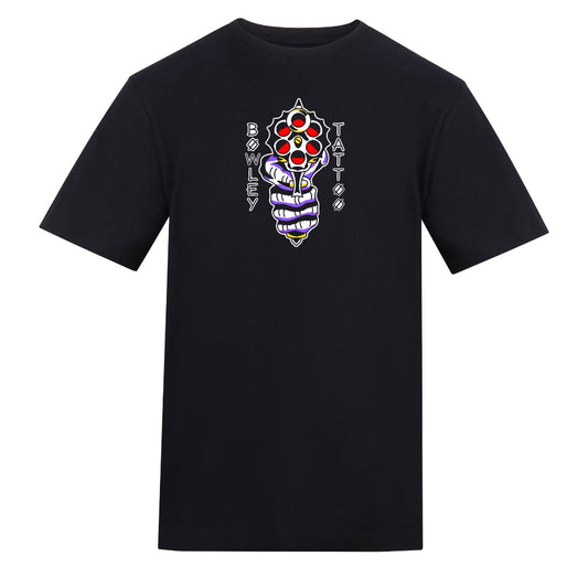 Reaper Colour Black Tee | Black | Duzzer 180gsm Regular Fit T-Shirt