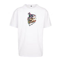 Eagle tee | White | Dunker 240gsm Oversized T-Shirt - Wrong Crowd Artist merch