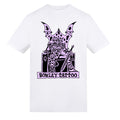 Violet Knight Tee | White | Duzzer 180gsm Regular Fit T-Shirt