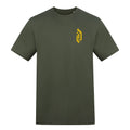 Moth x Knives | Earthy Green | Duzzer 180gsm Regular Fit T-Shirt