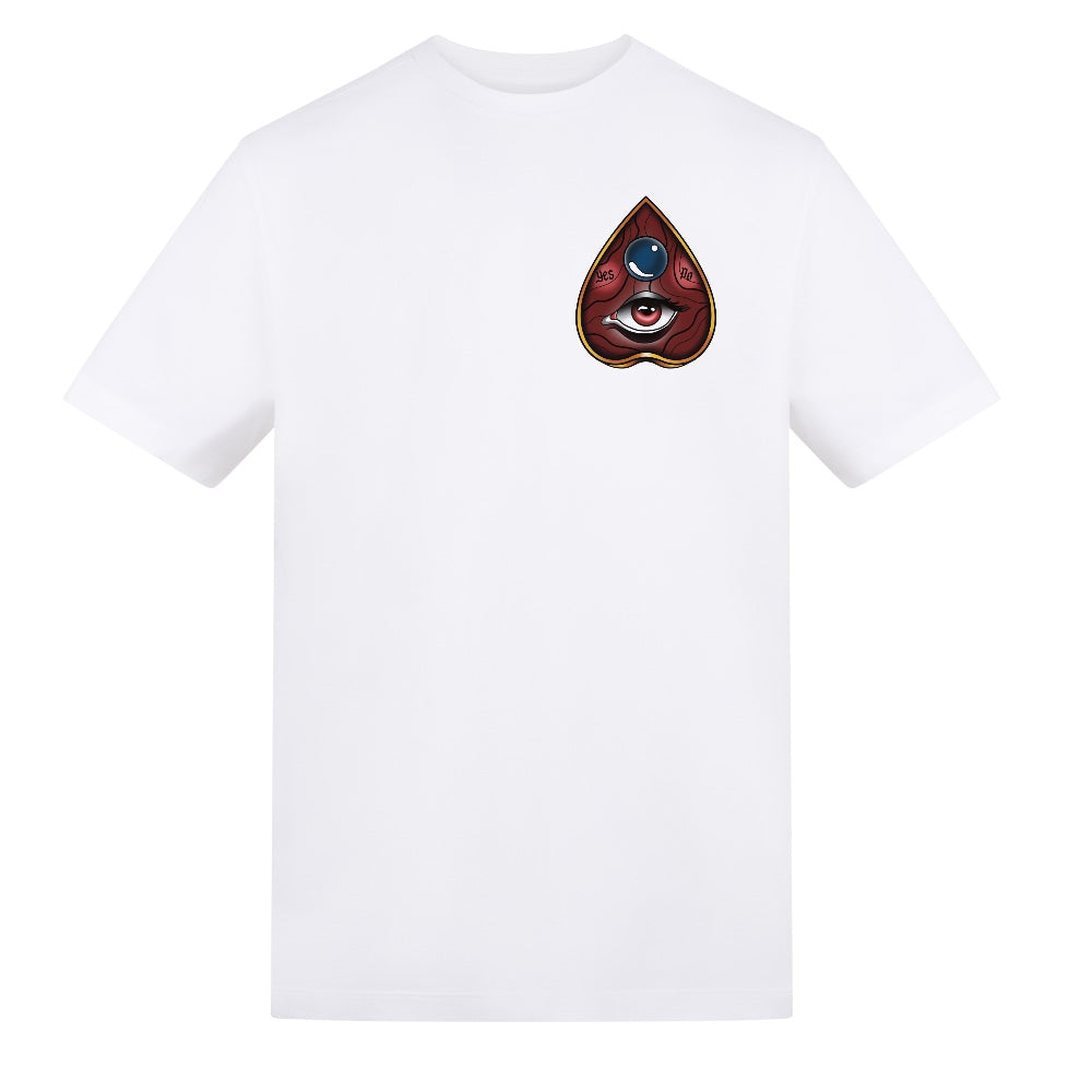 Planchette Tee | White | Rizzer 150gsm Regular Fit T-Shirt