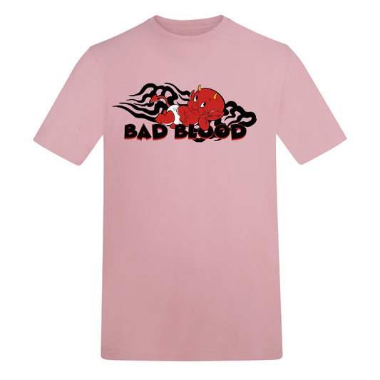 Devil boi regular tee | Baby Pink | Duzzer 180gsm Regular Fit T-Shirt