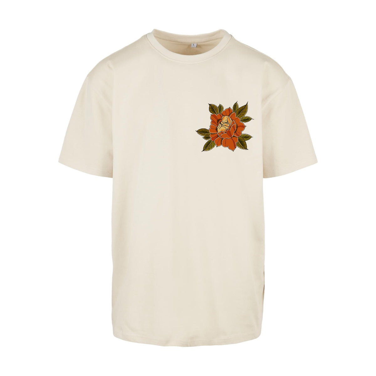 Sleepy Bunny T-Shirt | Sand | Oversized T-Shirt