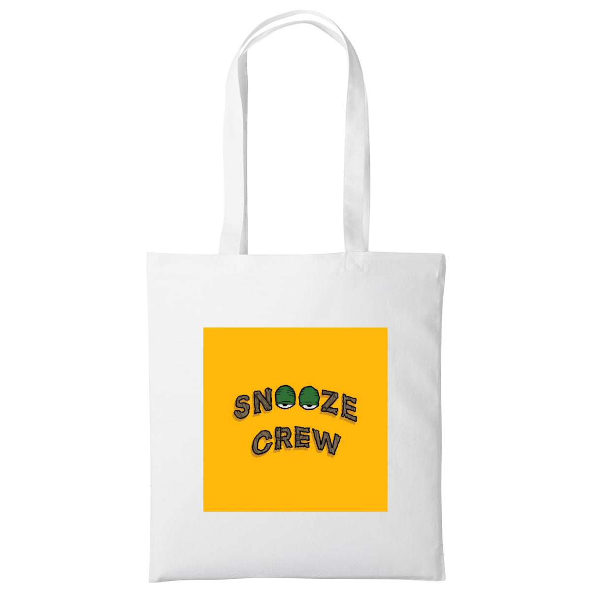 Snooze Tote | White | Shopper Tote Bag