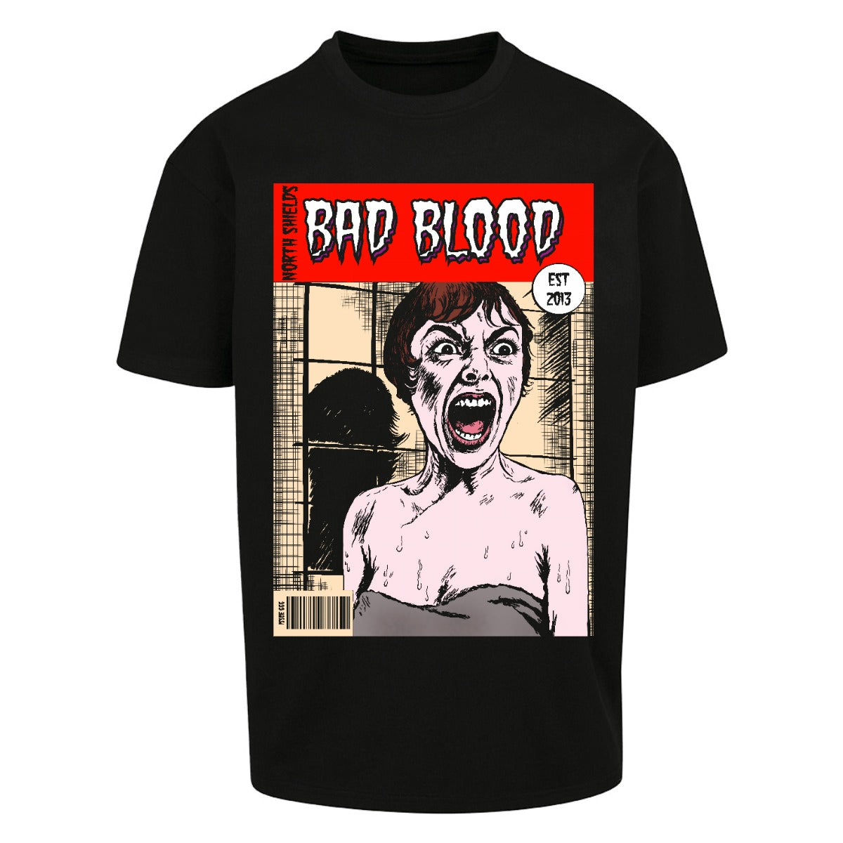 Creepshow oversized tee | Black | Oversized T-Shirt