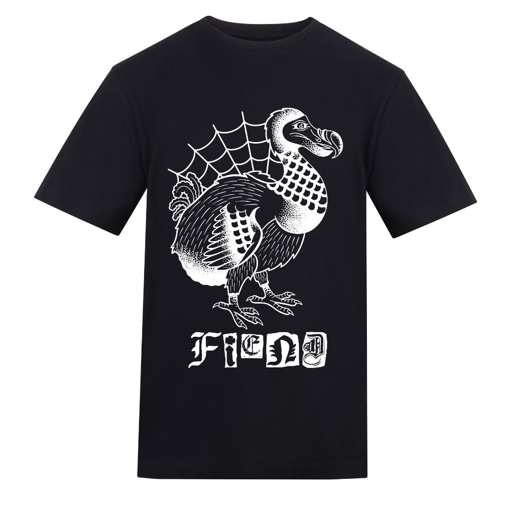 Dodo | Black | Rizzer 150gsm Regular Fit T-Shirt - Wrong Crowd Artist merch