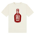 Poison Bottle | Ecru | Breezer 180gsm Oversized T-Shirt