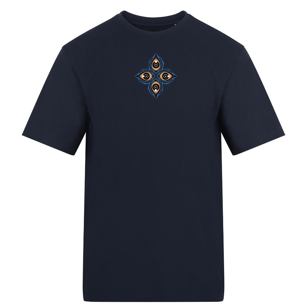 Kali Tshirt | French Navy | Rizzer 150gsm Regular Fit T-Shirt - Wrong Crowd Artist merch