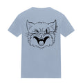 Black cat kids | Sky Blue | Rascal Kids Premium Midweight 180gsm Tee