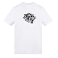 Tigers Black Tee | White | Duzzer 180gsm Regular Fit T-Shirt