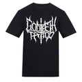 Metal logo | Black | Rizzer 150gsm Regular Fit T-Shirt - Wrong Crowd Artist merch