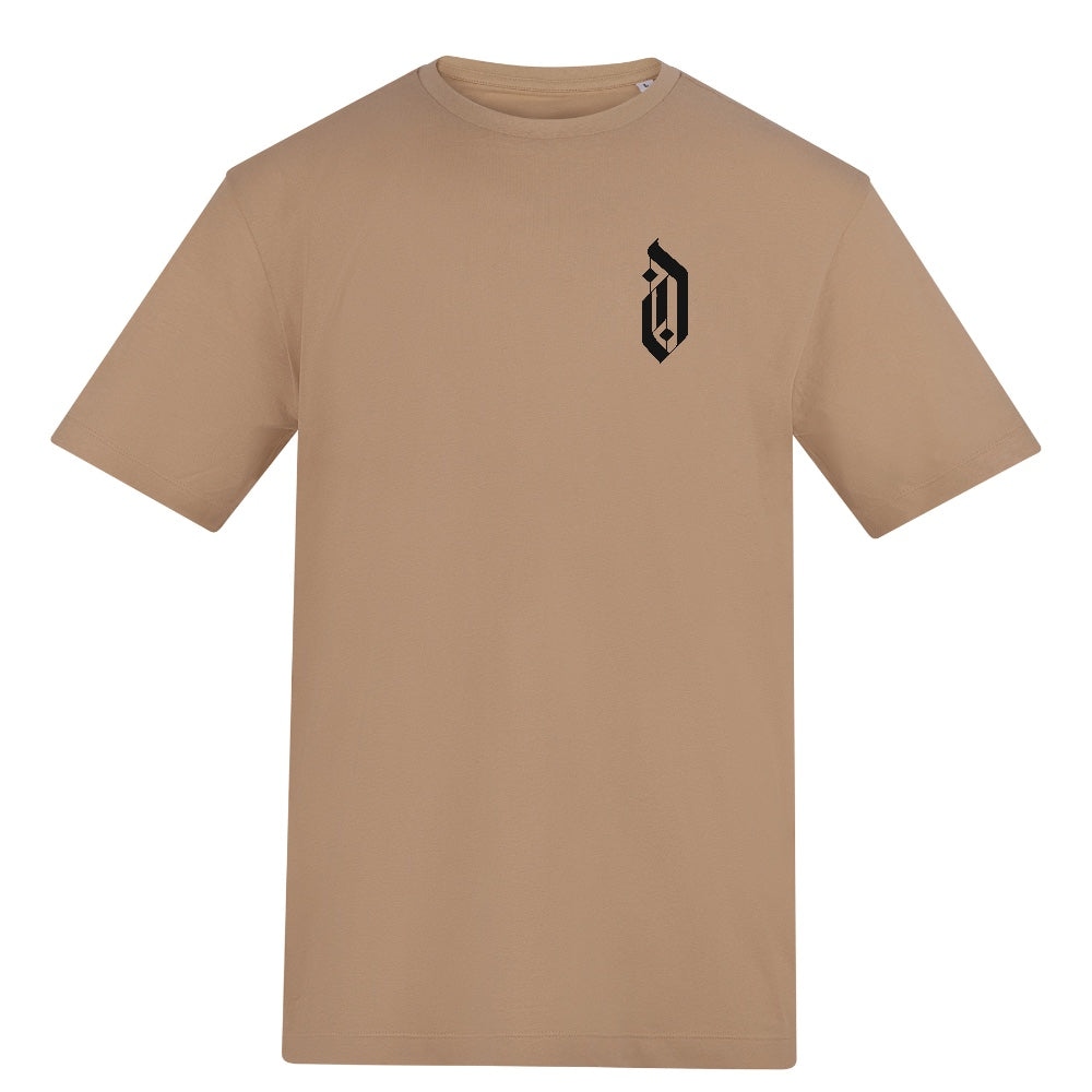 Moth x Knives | Desert Sand | Duzzer 180gsm Regular Fit T-Shirt