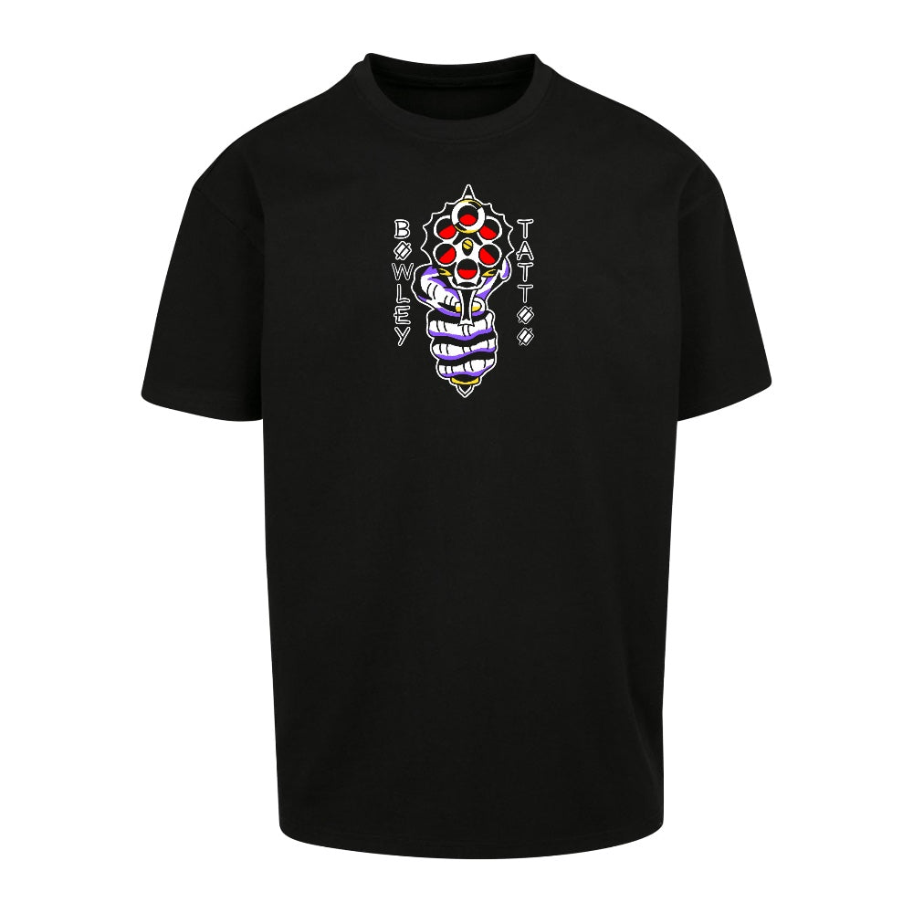 Reaper Colour Black Tee | Black | Dunker 240gsm Oversized T-Shirt