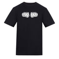 White Knuckle Tattoo Tee | Black | Duzzer 180gsm Regular Fit T-Shirt